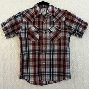 ELY Cattleman Youth Boys Button-Up